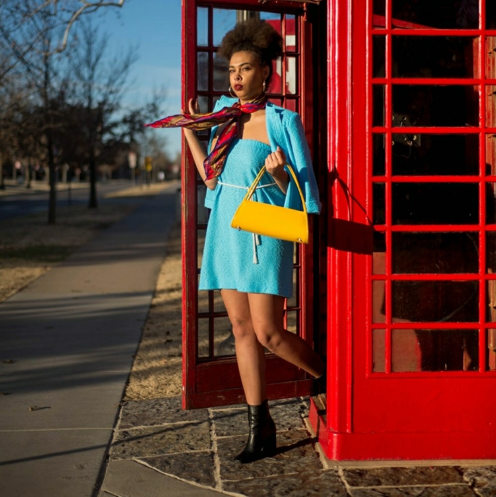 2-Piece Vintage Skirt Suit